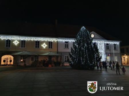 Ljutomer osvetlile praznične lučke 3